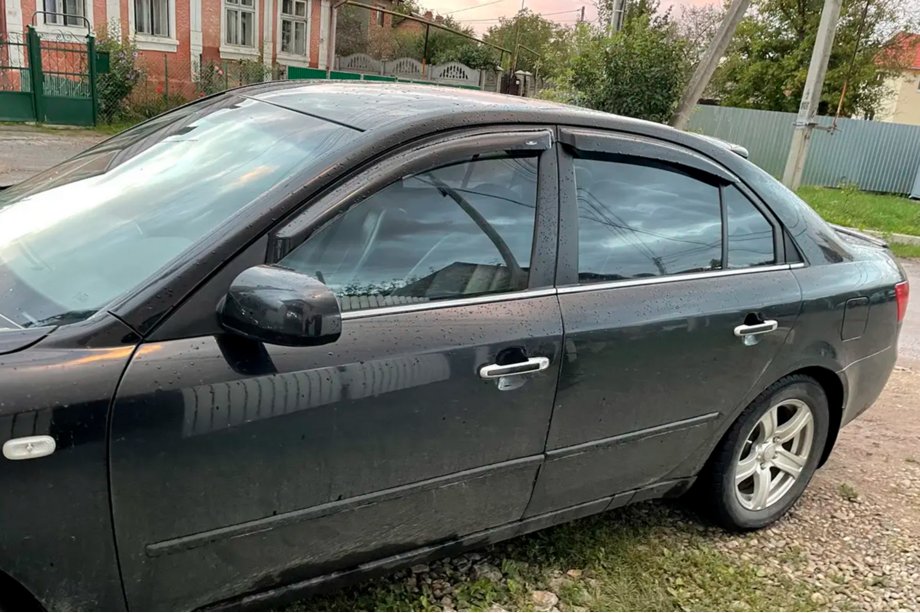 Hyundai Sonata NF 2004–2009 Ikkunadeflektorit (4 kpl, HIC) Image