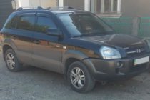 Hyundai Tucson JM 2004– Ikkunadeflektorit (4 kpl, HIC) kuva 7