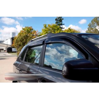Ikkunadeflektorit (4 kpl, HIC) Hyundai Tucson JM 2004– kuva 2