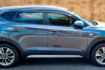 Hyundai Tucson TL 2016–2021 Ikkunadeflektorit (4 kpl, HIC) kuva 1