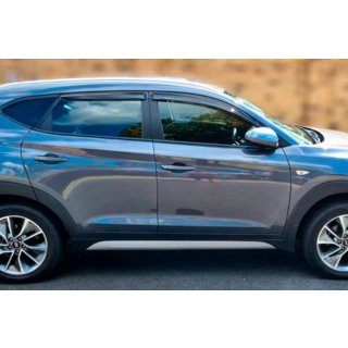 Ikkunadeflektorit (4 kpl, HIC) Hyundai Tucson TL 2016–2021 kuva 1