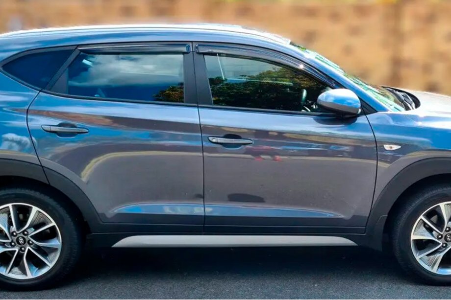Hyundai Tucson TL 2016–2021 Ikkunadeflektorit (4 kpl, HIC) Image