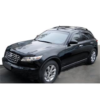 Ikkunadeflektorit (4 kpl, HIC) Infiniti FX 2003–2008