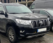 Toyota Land Cruiser Prado 150 2009–2023 Konepellin tuuliohjain 2017+ (SIM) kuva 4