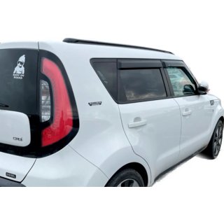 Ikkunadeflektorit (4 kpl, HIC) Kia Soul I 2008–2013 kuva 1