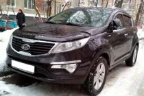 Kia Sportage 2010–2015 Ikkunadeflektorit (4 kpl, HIC) kuva 7