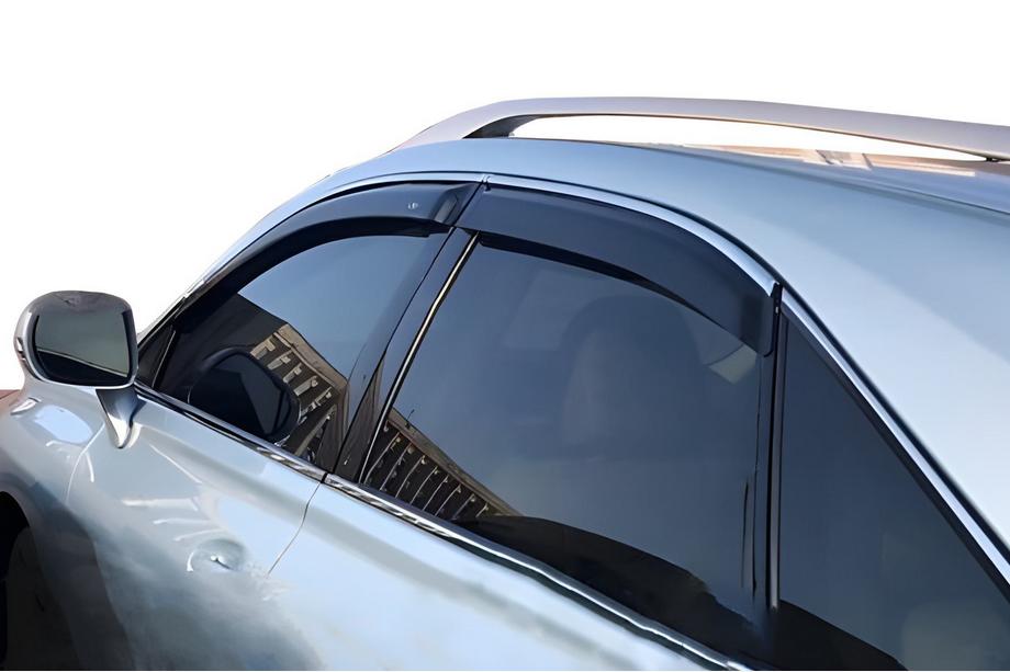 Lexus RX 2009–2015 Tuuliohjaimet kromilistalla (4 kpl, HIC) Image
