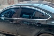 Mazda 6 2008–2012 Tuuliohjaimet kromilistalla SD (4 kpl, HIC) kuva 2