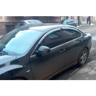 Tuuliohjaimet kromilistalla SD (4 kpl, HIC) kuva 1