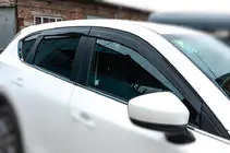 Mazda CX-5 2017–2025 Ikkunadeflektorit (4 kpl, HIC) kuva 6