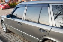 Mercedes E-class W124 1984–1997 SW tuuliohjaimet ikkunoihin (4 kpl, HIC) kuva 3
