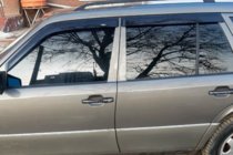 Mercedes E-class W124 1984–1997 SW tuuliohjaimet ikkunoihin (4 kpl, HIC) kuva 2
