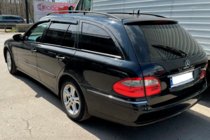 Mercedes E-class W211 2002–2009 SW tuuliohjaimet ikkunoihin (4 kpl, HIC) kuva 3