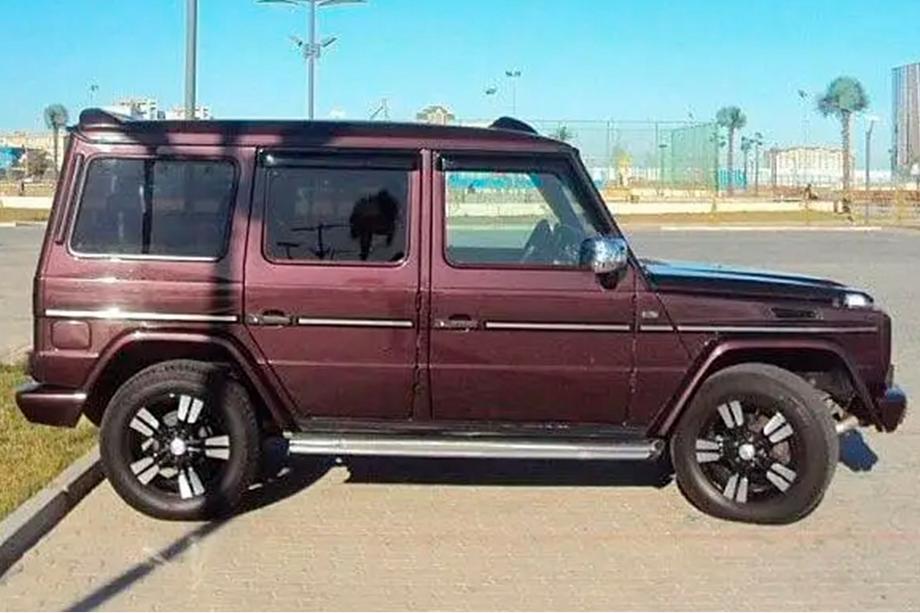 Mercedes G class W463 1990–2018 Ikkunadeflektorit (4 kpl, HIC) Kuva 1