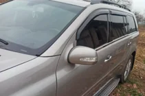 Mercedes GL-sarja X164 2006–2012 Ikkunadeflektorit (4 kpl, HIC) kuva 1