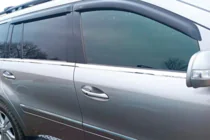 Mercedes GL-sarja X164 2006–2012 Ikkunadeflektorit (4 kpl, HIC) kuva 2