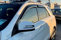 Mercedes GL/GLS -luokka X166 2012–2019 Ikkunadeflektorit (4 kpl, HIC) kuva 10