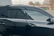 Mercedes GLE/ML class W166 2011–2018 Ikkunadeflektorit (4 kpl, HIC) kuva 3