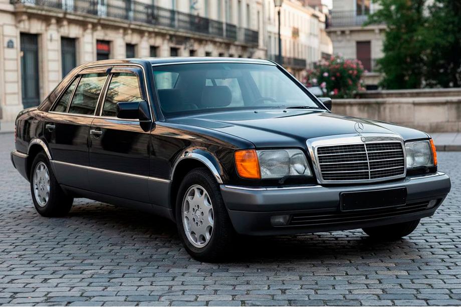 Mercedes S-sarja W140 1991–1998 Sivuikkunoiden tuuliohjaimet (4 kpl, Short, HIC) Image