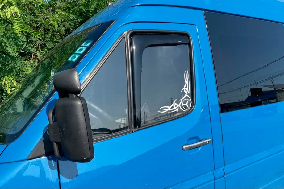 Mercedes Sprinter W901/902/903/904/905 1995–2006 Ura-asenteiset ikkunatuuliohjaimet (2 kpl, HIC) Image