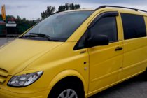 Mercedes Viano 2004–2014 Sivulasin tuuliohjaimet (2 kpl, HIC) kuva 11