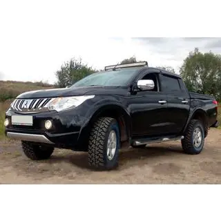 Ikkunadeflektorit (4 kpl, HIC) Mitsubishi L200 2015–2024 kuva 1