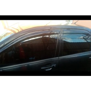 Tuuliohjaimet SD (4 kpl, HIC) Mitsubishi Lancer 9 2004–2008 kuva 4