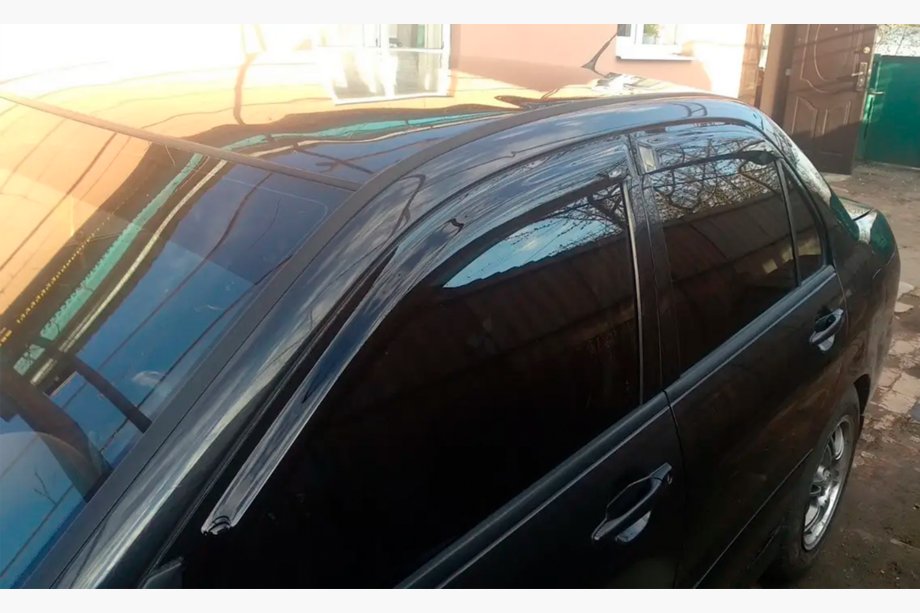 Mitsubishi Lancer 9 2004–2008 Tuuliohjaimet SD (4 kpl, HIC) Image