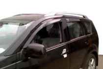 Mitsubishi Outlander 2006–2012 Ikkunadeflektorit (4 kpl, HIC) kuva 5