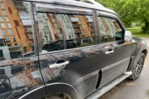 Mitsubishi Pajero Wagon III 1999–2006 Ikkunadeflektorit (4 kpl, HIC) kuva 6