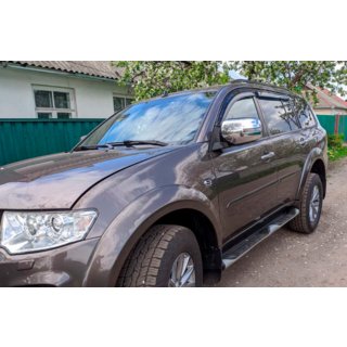 Ikkunadeflektorit (4 kpl, HIC) Mitsubishi Pajero Sport 2008–2015 kuva 3