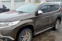 Mitsubishi Pajero Sport 2015– Ikkunadeflektorit (4 kpl, HIC) kuva 3