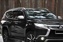 Mitsubishi Pajero Sport 2015– Ikkunadeflektorit (4 kpl, HIC) kuva 7