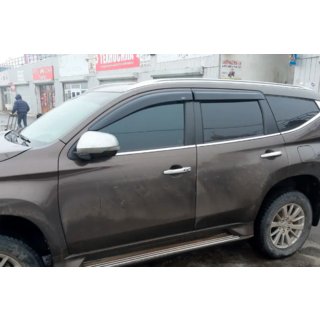 Ikkunadeflektorit (4 kpl, HIC) Mitsubishi Pajero Sport 2015– kuva 1