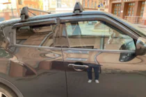 Nissan Juke 2010–2019 Ikkunadeflektorit (4 kpl, HIC) kuva 2