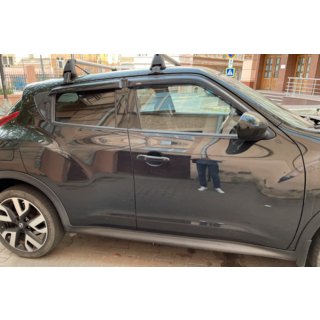 Ikkunadeflektorit (4 kpl, HIC) Nissan Juke 2010–2019 kuva 4