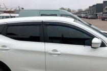 Nissan Qashqai 2014–2021 Sivulasien tuuliohjaimet kromilistalla (4 kpl, HIC) kuva 7