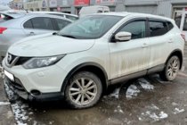 Nissan Qashqai 2014–2021 Sivulasien tuuliohjaimet kromilistalla (4 kpl, HIC) kuva 4