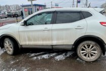 Nissan Qashqai 2014–2021 Sivulasien tuuliohjaimet kromilistalla (4 kpl, HIC) kuva 6