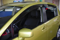Nissan Tiida 2004–2011 Tuuliohjaimet SD (4 kpl, HIC) kuva 2