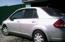 Nissan Tiida 2004–2011 Tuuliohjaimet SD (4 kpl, HIC) kuva 1