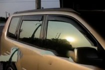 Nissan X-trail T31 2007–2014 Ikkunadeflektorit (4 kpl, HIC) kuva 8