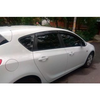Ikkunatuulenohjaimet HB (4 kpl, HIC) Opel Astra J 2009–2015 kuva 3