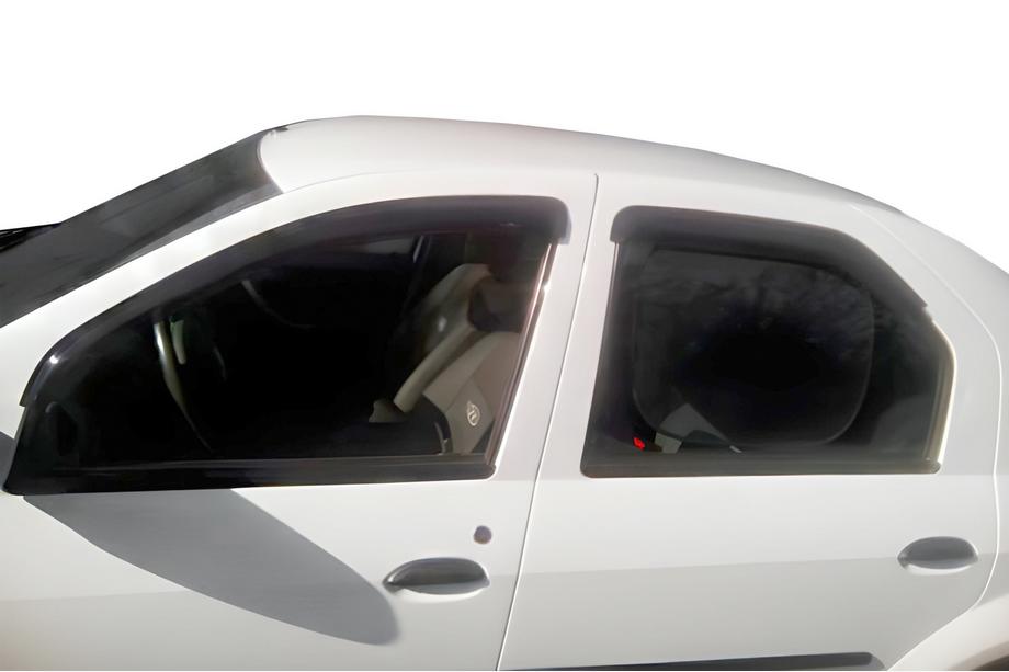 Renault Logan I 2005–2008 Ikkunadeflektorit (4 kpl, HIC) Image