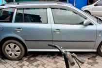 Skoda Octavia I Tour A4 1996–2010 SW tuuliohjaimet ikkunoihin (4 kpl, HIC) kuva 2