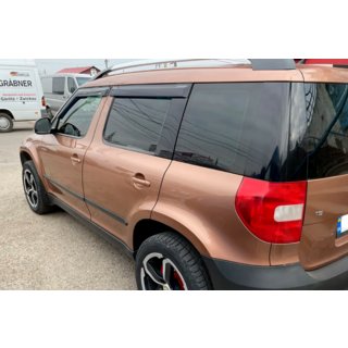 Ikkunadeflektorit (4 kpl, HIC) Skoda Yeti 2009–2017 kuva 2