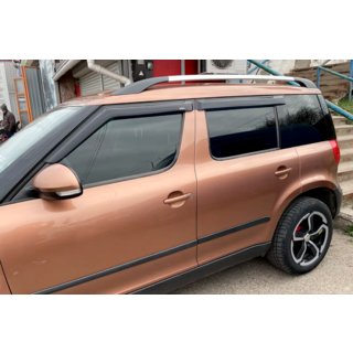 Ikkunadeflektorit (4 kpl, HIC) Skoda Yeti 2009–2017 kuva 1