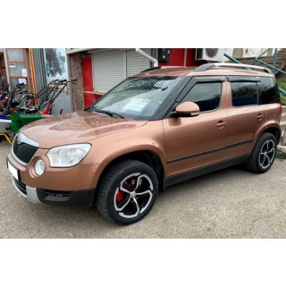 Ikkunadeflektorit (4 kpl, HIC) Skoda Yeti 2009–2017 kuva 4