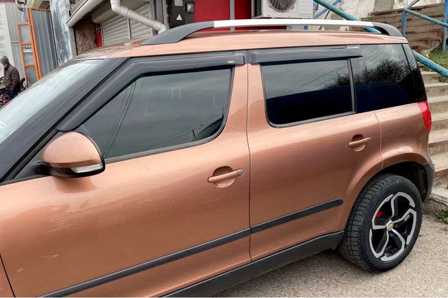 Skoda Yeti 2009–2017 Ikkunadeflektorit (4 kpl, HIC) Image