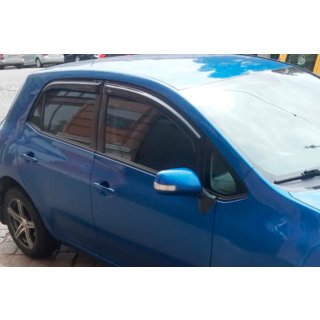 Ikkunadeflektorit (4 kpl, HIC) Toyota Auris 2007–2012 kuva 1